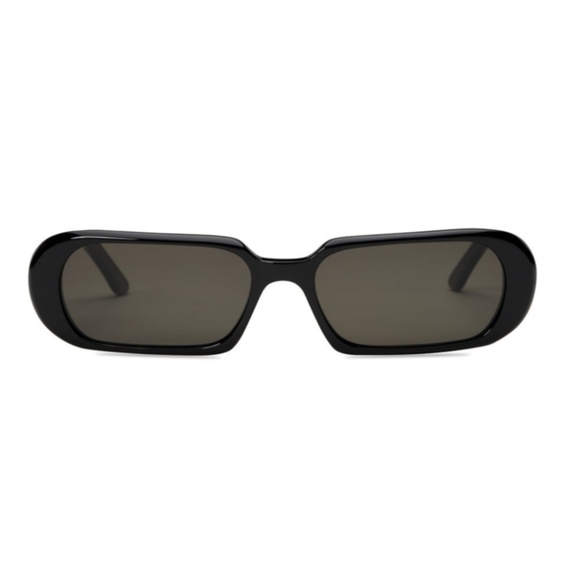 Carla Colour Ovale Sunglasses in Black - Picture 1 of 3